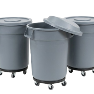 Round Bins with Dolly & Lid