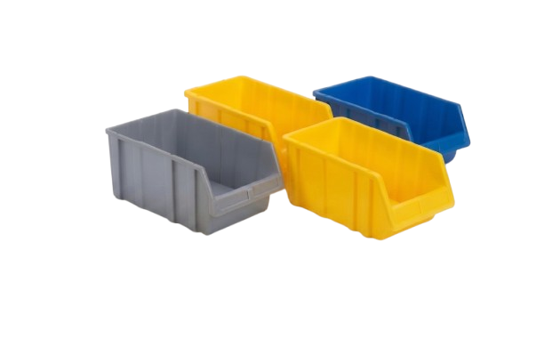 KM Series Storage Bins — Stack & Hang, 6 Sizes