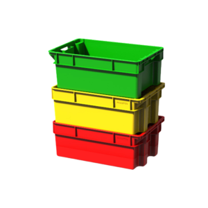Closed Plastic Crate 585x385x210mm UAE | NextBridge