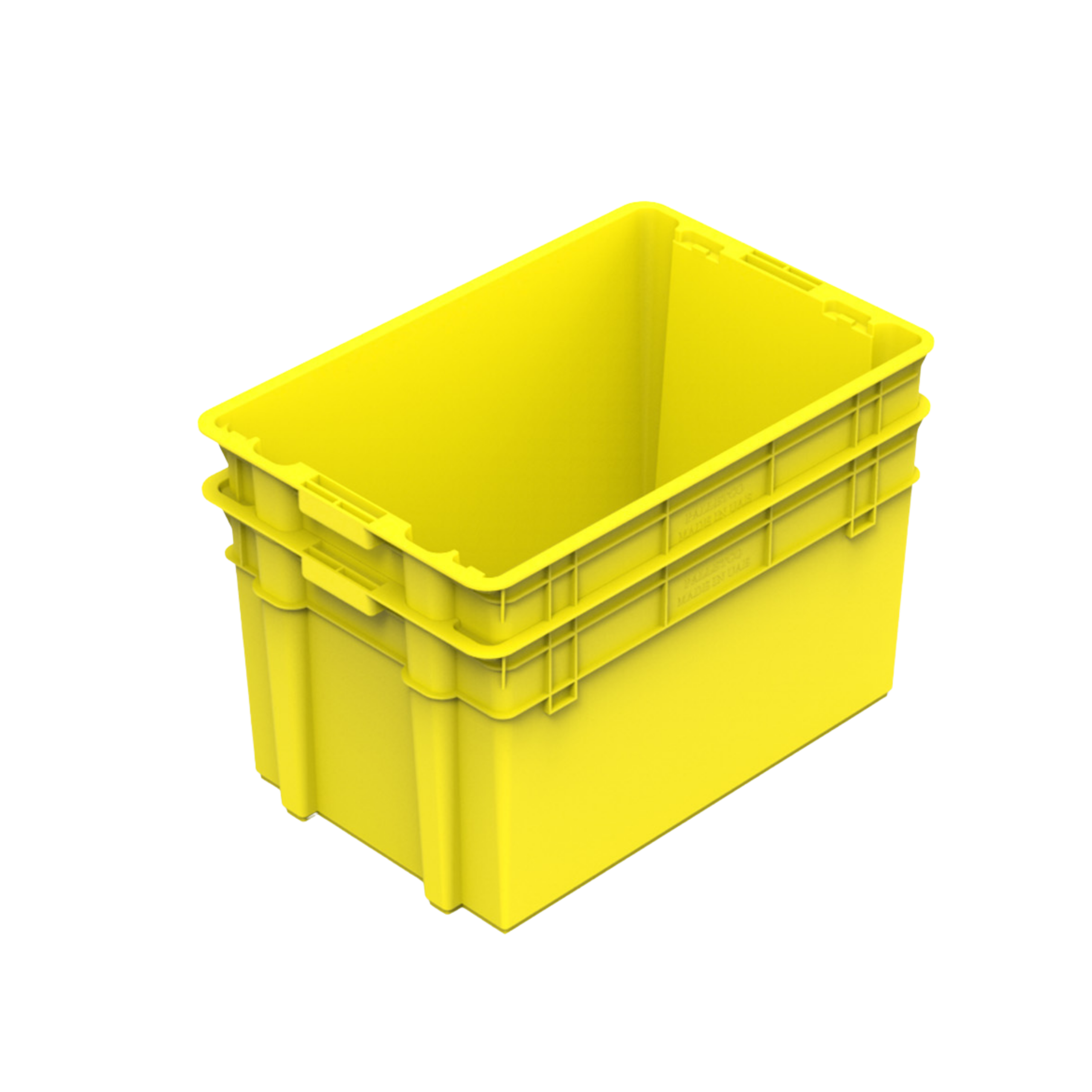 Closed Plastic Crate 650x435x365mm UAE | NextBridge - Image 2