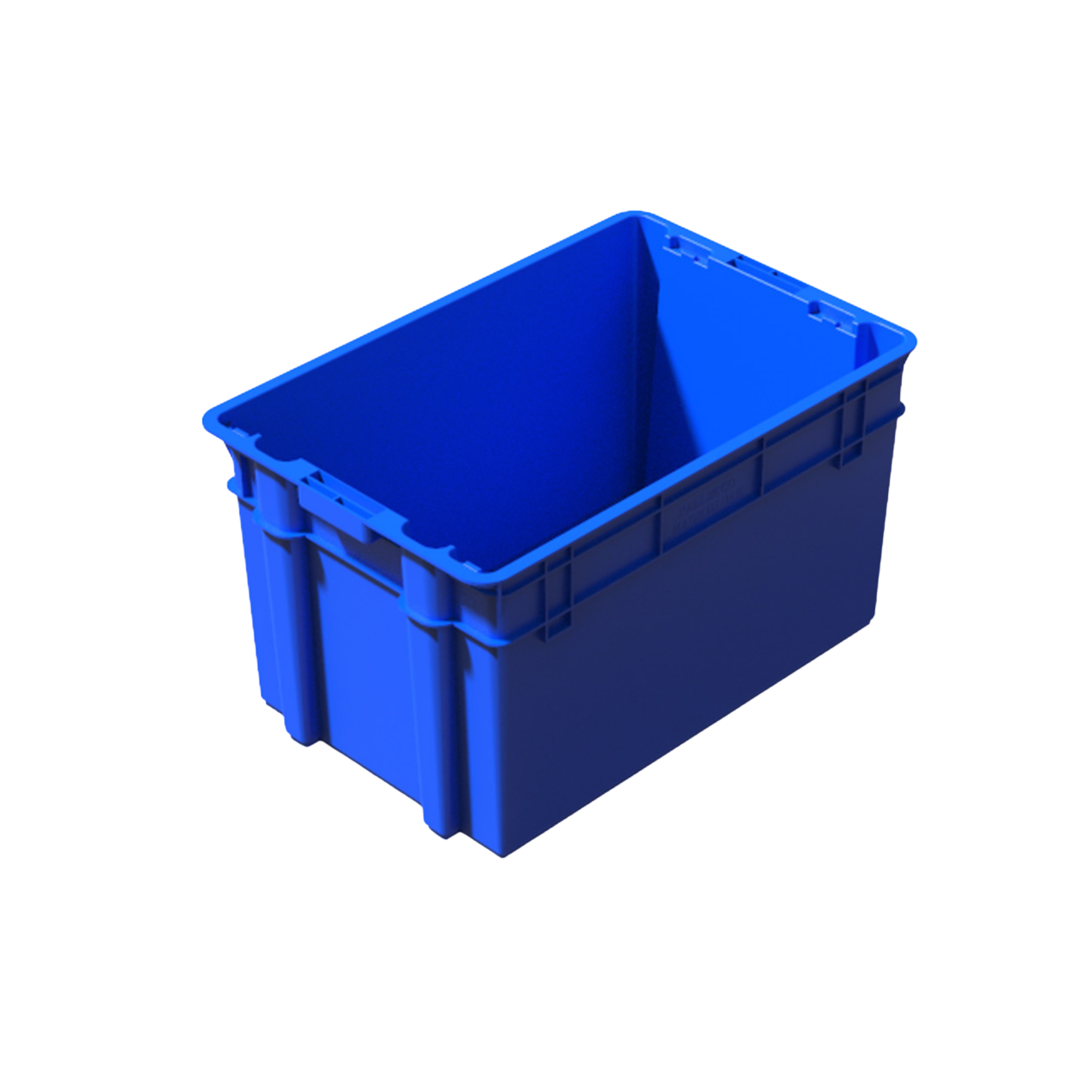 Closed Plastic Crate 650x435x365mm UAE | NextBridge - Image 3