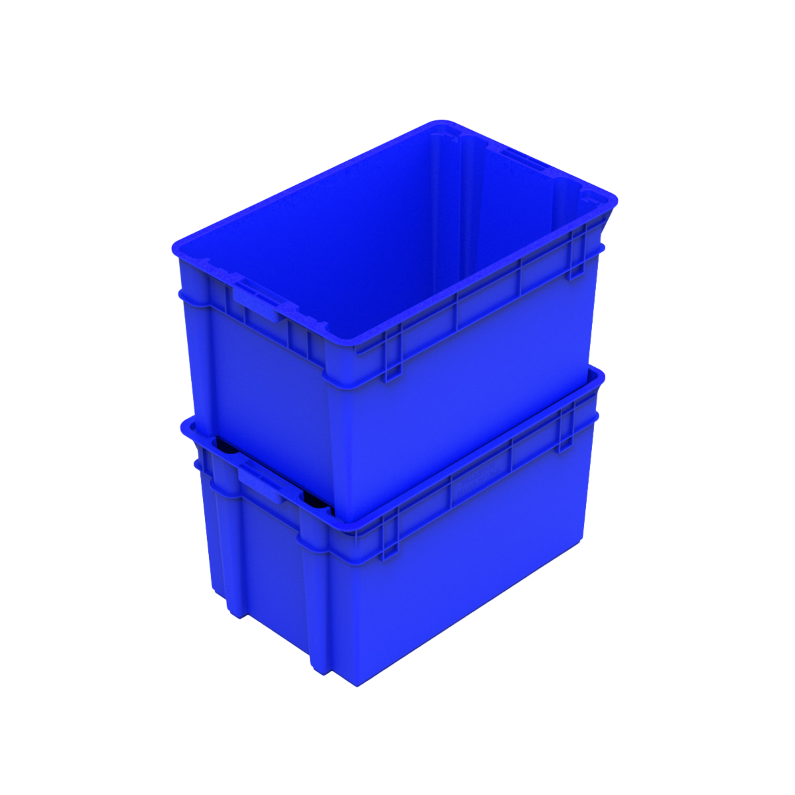 Closed Plastic Crate 650x435x365mm UAE | NextBridge - Image 4