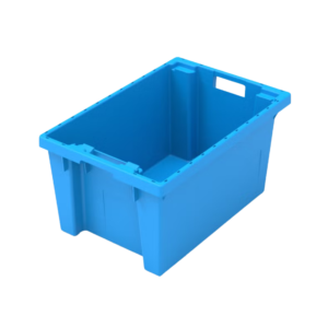 Closed Plastic Crate 595x395x300mm UAE