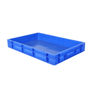 Closed Plastic Crate 600x400x80mm UAE | NextBridge