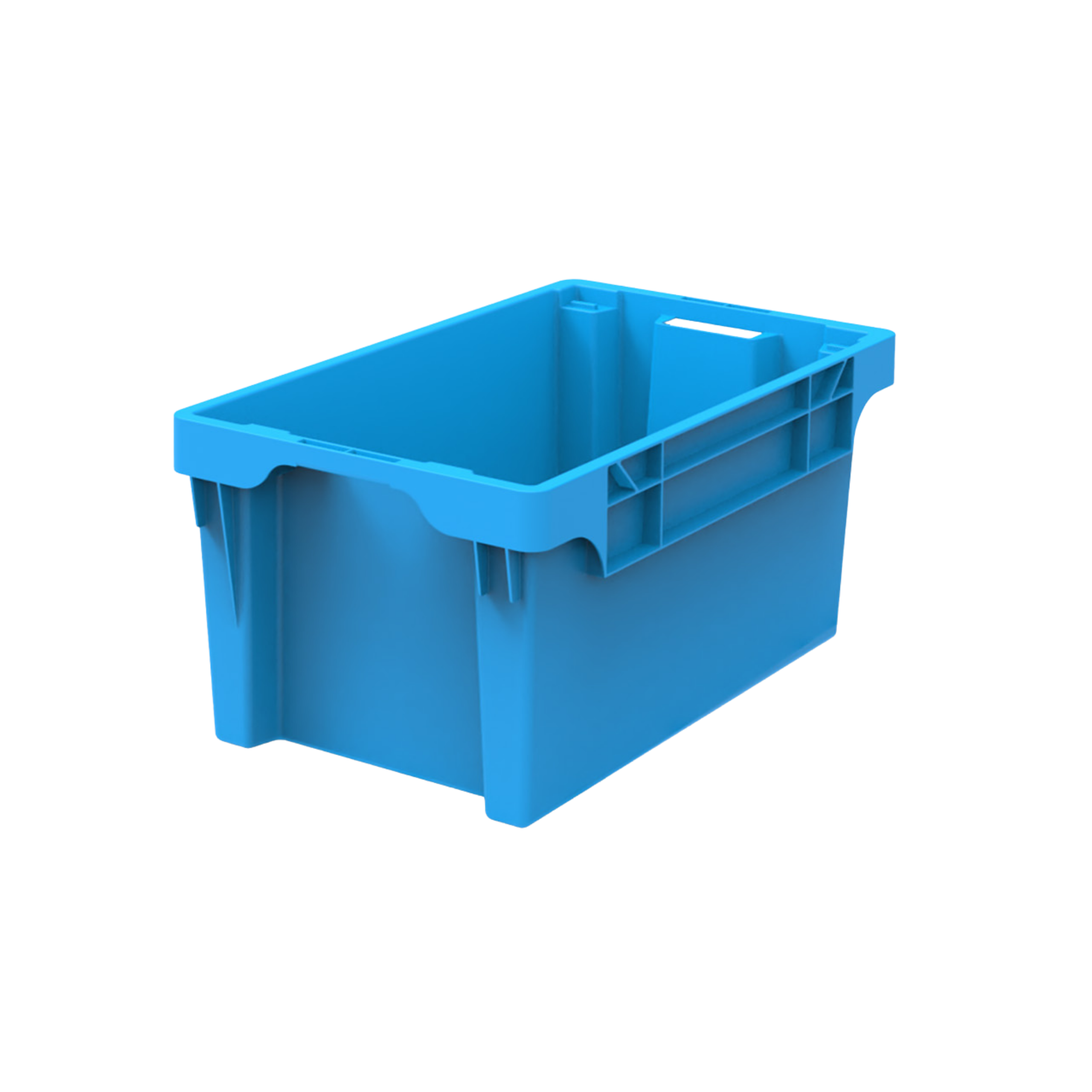 Closed Plastic Crate 630x380x297mm UAE | NextBridge