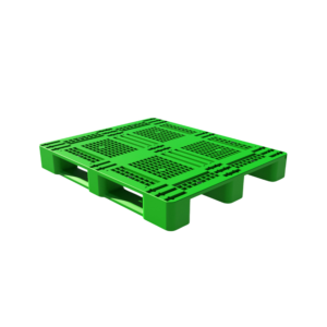 6 Runner Medium Duty Plastic Pallet 1250x1180mm UAE