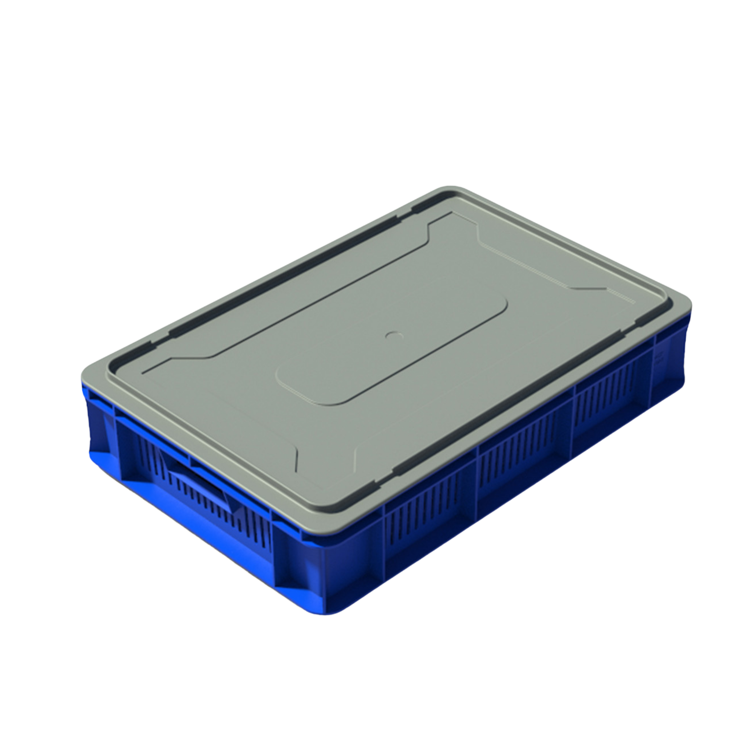 Ventilated Crate 600x400x120mm UAE | NextBridge - Image 2