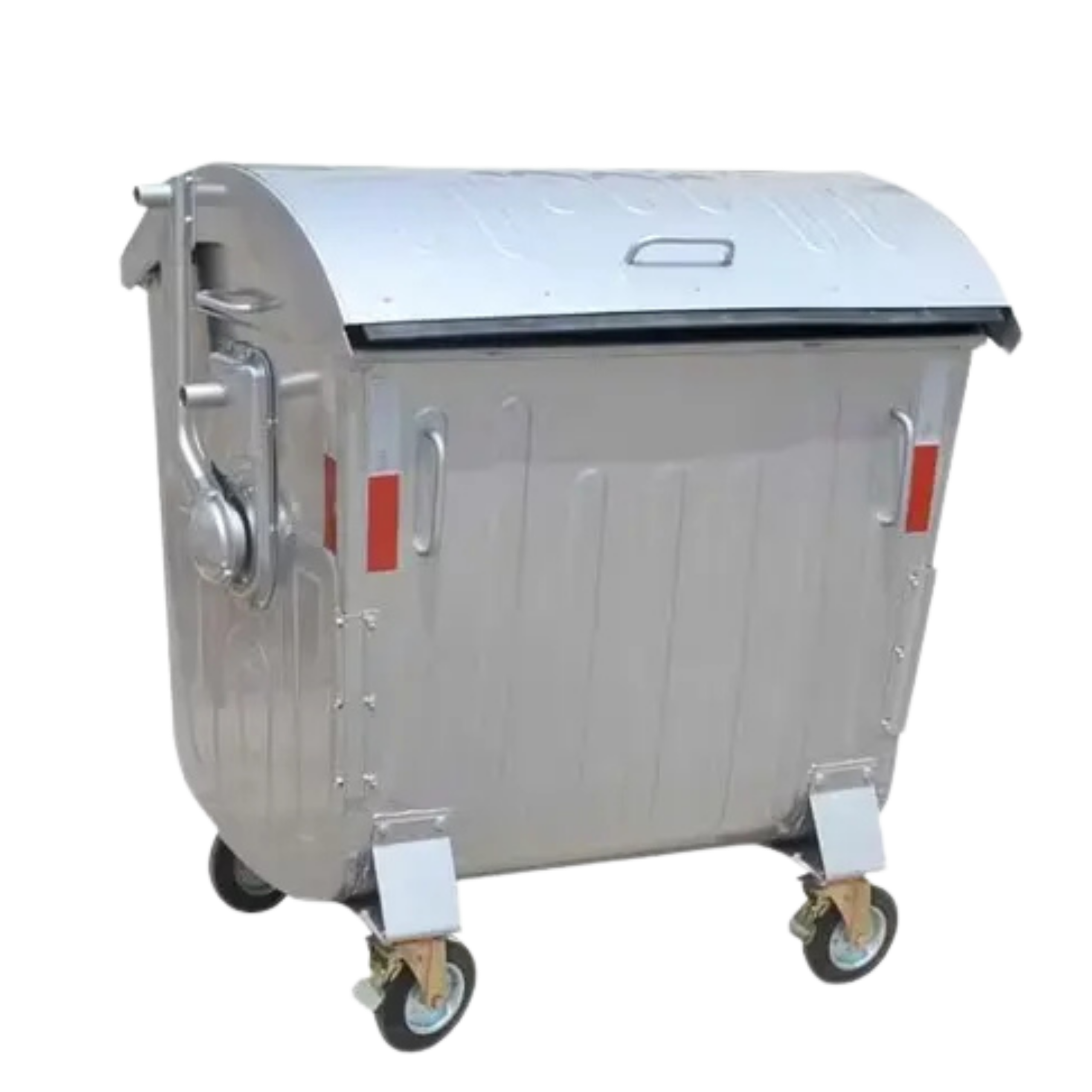 1.1 CBM Metal Waste Bin with Dome Lid UAE | NextBridge