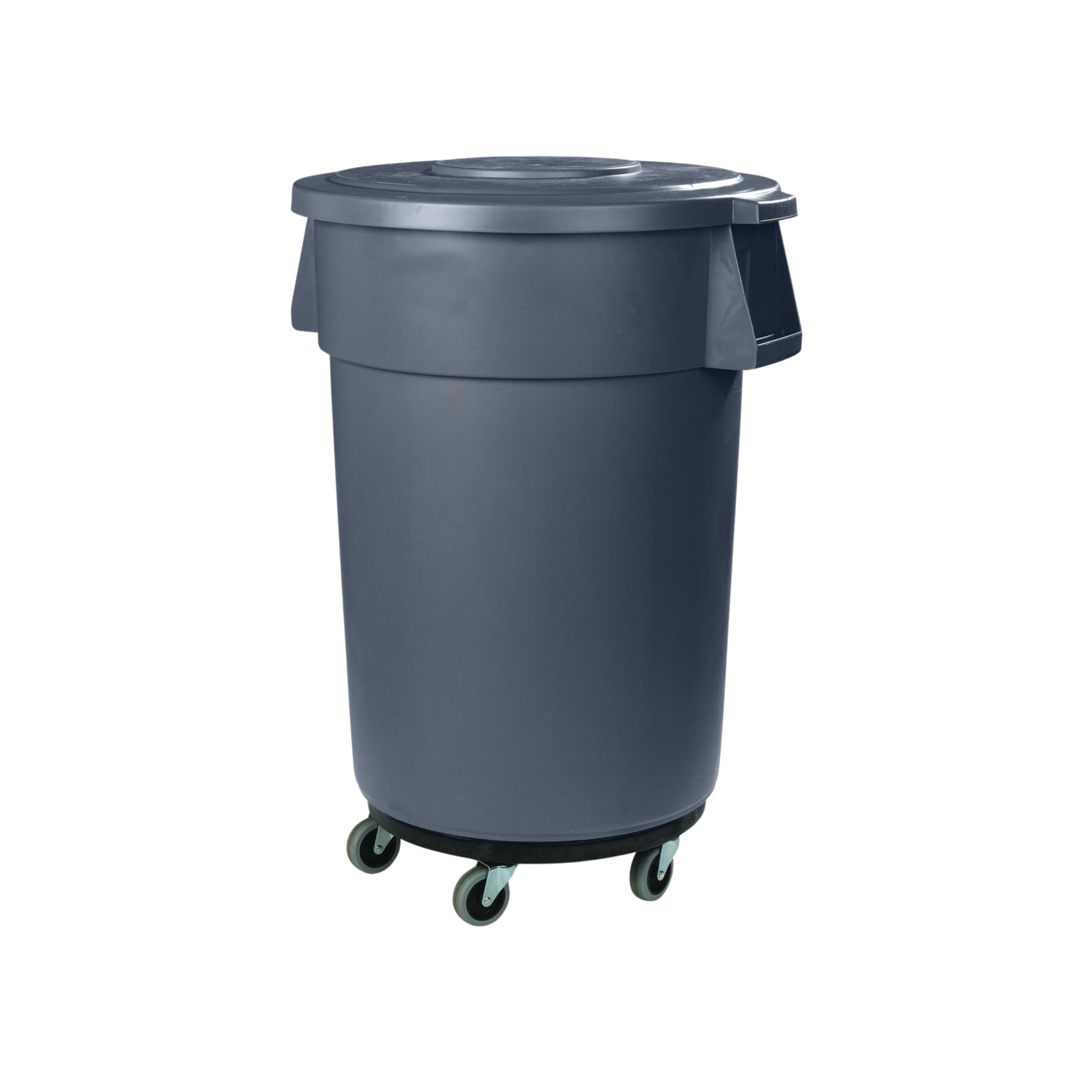 Round Bin with Dolly & Lid 125 Litres UAE | NextBridge
