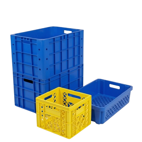 Plastic Crates in the UAE — Closed & Ventilated, Built for Every Industry