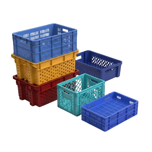 Ventilated Plastic Crates in the UAE — Built for Airflow-Sensitive Goods