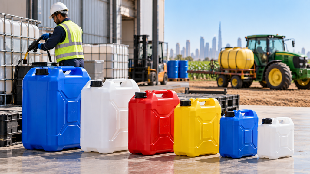 **Choosing the Right Jerry Can Size for Industrial & Agricultural Use - NextBridge UAE**
