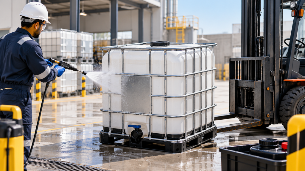 **IBC Tank Safety, Cleaning & Handling Guide for UAE Facilities - NextBridge UAE**